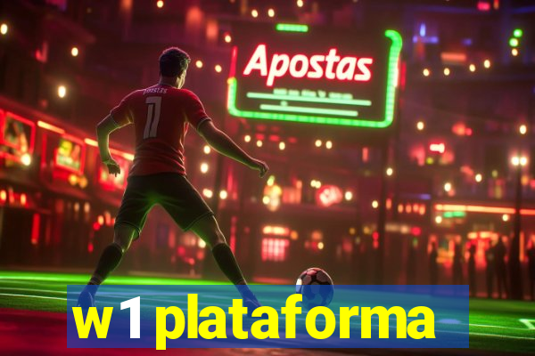 w1 plataforma